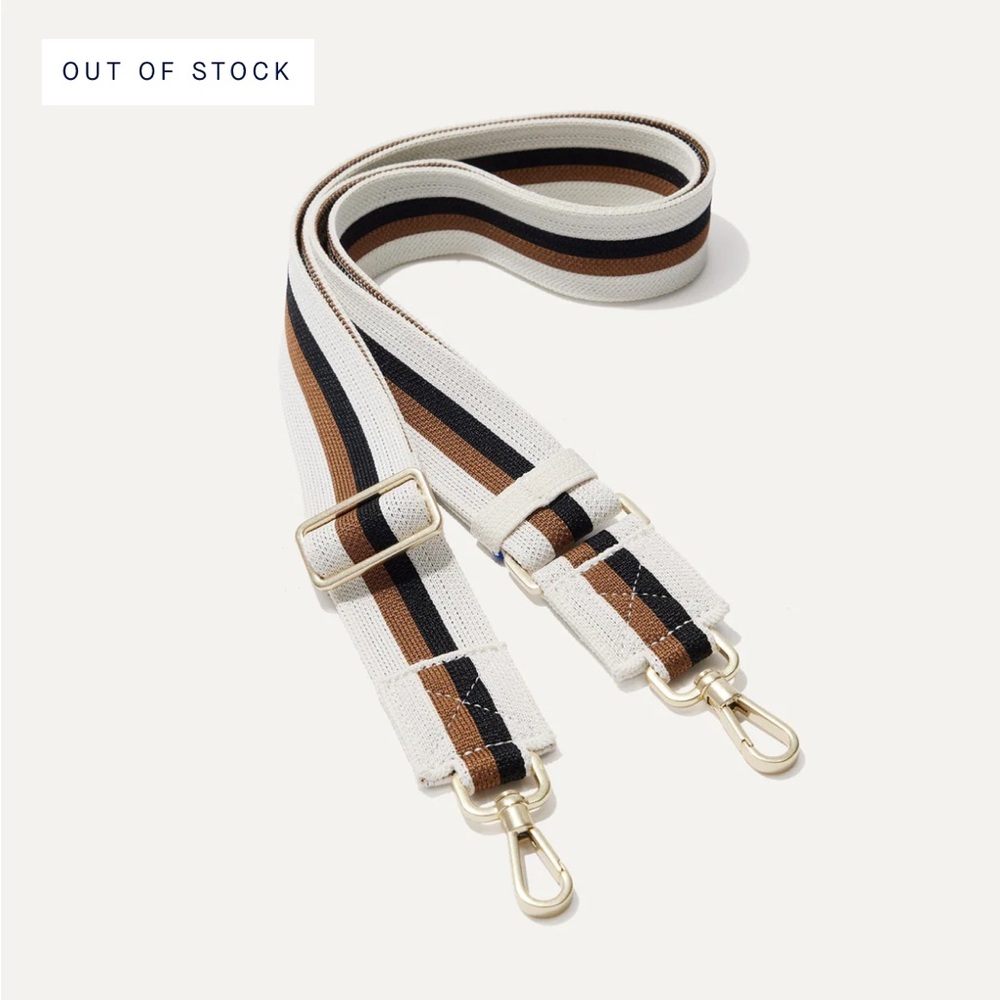 Rothy's Black and Brown Crossbody Bag Strap